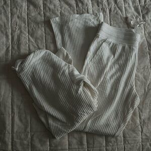 NWT Stars Above waffle lounge set - white size smalll